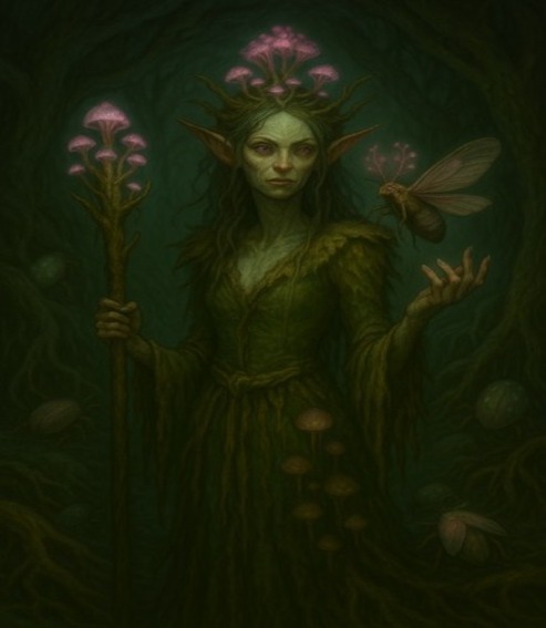 Queen Vyxilla of the Sporehorn Flies